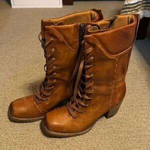 Freebird Dart size 9 cognac nwot boots